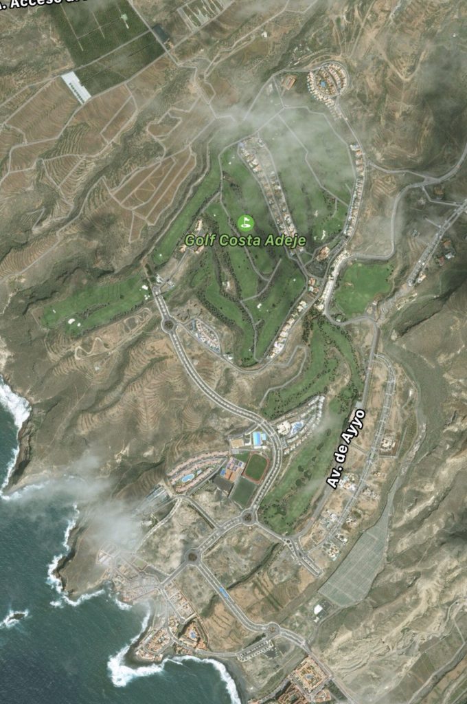 Map Golf Costa Adeje